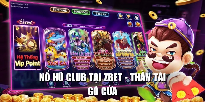 Nổ Hũ Club Zbet - Vòng Quay May Mắn, Thần Tài Gõ Cửa